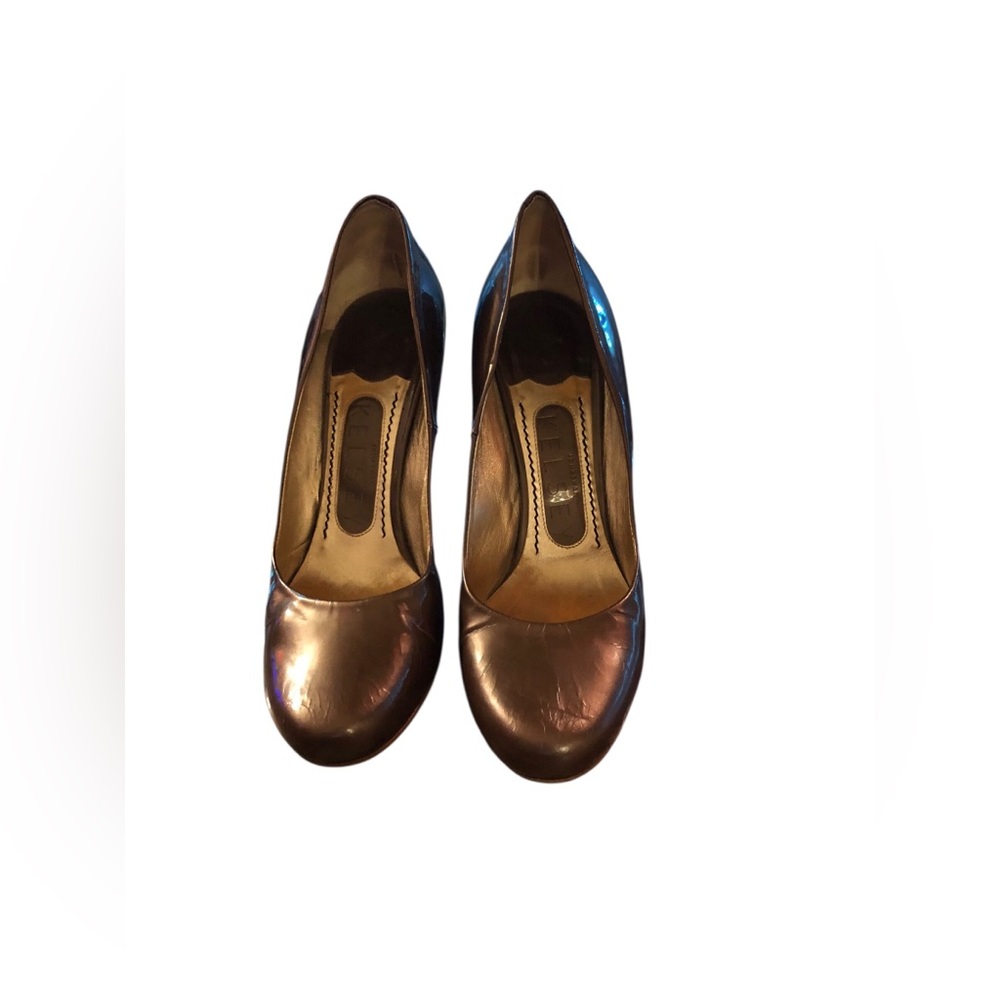 Jonathan Kelsey Elegant Bronze Heels